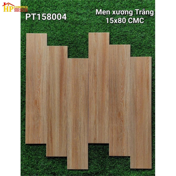 GẠCH LÁT NỀN 15X80 VÂN GỖ VÀNG NÂU 158004 CAO CẤP GIÁ RẺ
