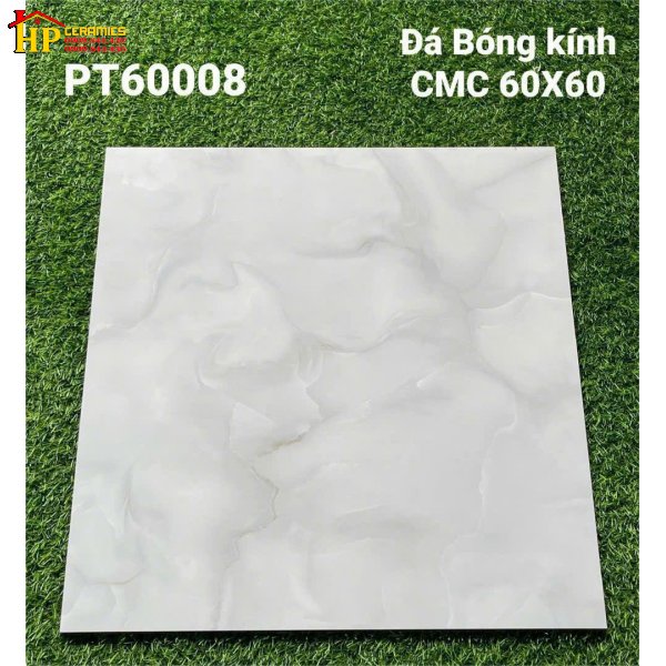 GẠCH LÁT NỀN 60X60 VÂN MÂY XÁM TRẮNG 60008 CAO CẤP GIÁ RẺ