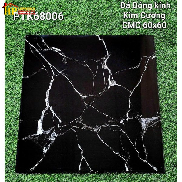 GẠCH LÁT NỀN 60X60 ĐENN TIA CHỚP 68006 CAO CẤP GIÁ RẺ