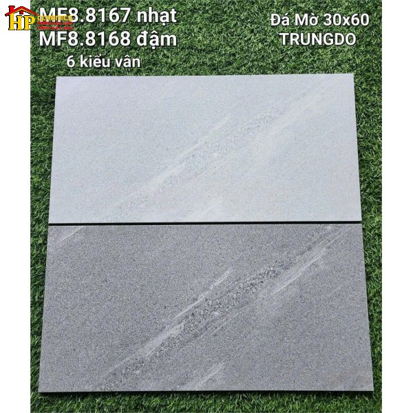 GẠCH ỐP TƯỜNG 30X60 ĐÁ MATT VÂN MARBLE XÁM ĐẬM LỢT 8167 CAO CẤP GIÁ RẺ