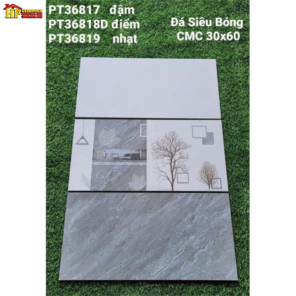 GẠCH ỐP TƯỜNG 30X60 VÂN ĐÁ XÁM ĐẬM LỢT 36817 CAO CẤP GIÁ RẺ