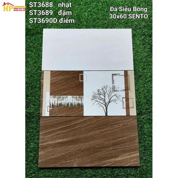 GẠCH ỐP TƯỜNG 30X60 VÂN ĐÁ XÉO NÂU 3688 CAO CẤP GIÁ RẺ