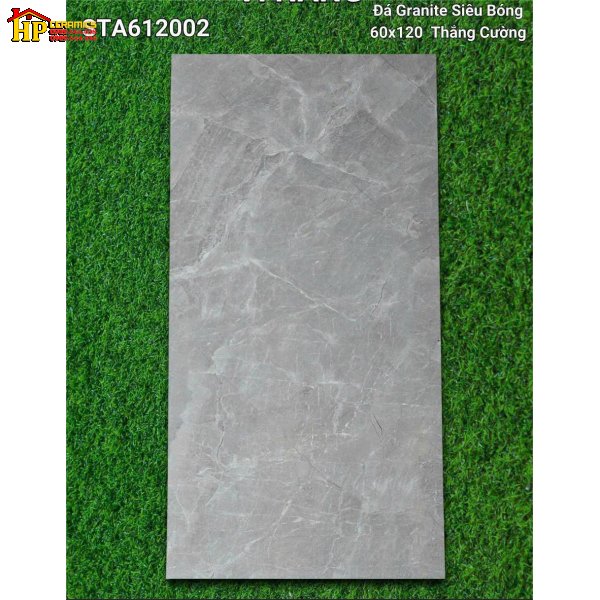 GẠCH LÁT NỀN 60X120 VÂN ĐÁ XÁM 612002 CAO CẤP GIÁ RẺ