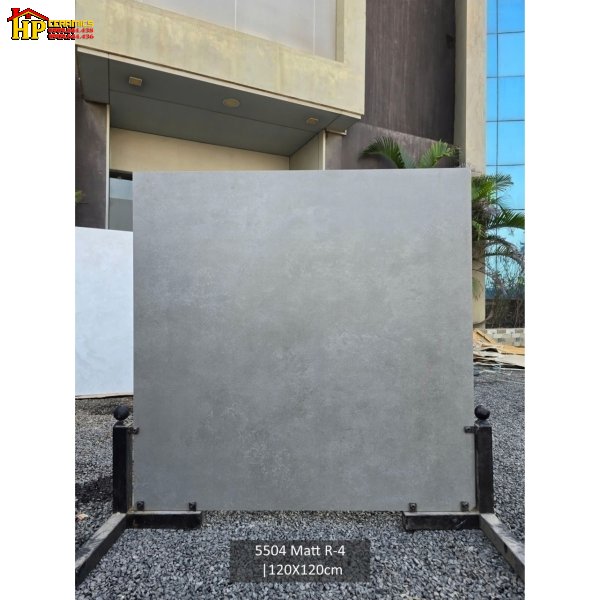 GẠCH LÁT NỀN 120X120 VÂN ĐÁ XÁM ĐẬM 5504 MATT CAO CẤP GIÁ RẺ