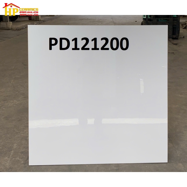 GẠCH LÁT NỀN 120X120 TRẮNG TRƠN CAO CẤP NHẬP KHẨU 1200 GIÁ RẺ