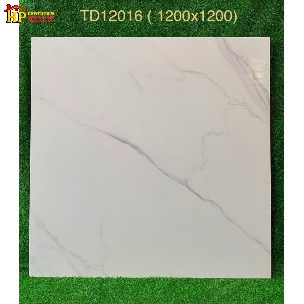 GẠCH LÁT NỀN 120X120 TRẮNG VÂN KHÓI 12016 CAO CẤP GIÁ RẺ