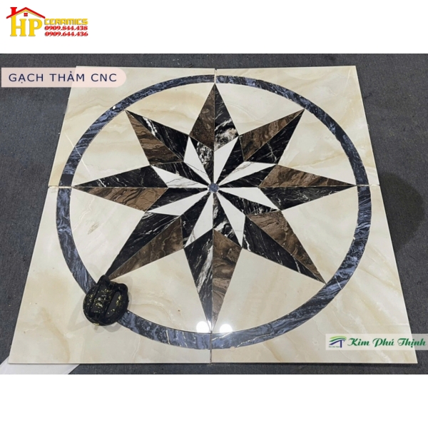 GẠCH THẢM CNC CẮT THEO YÊU CẦU 02 CAO CẤP GIÁ RẺ