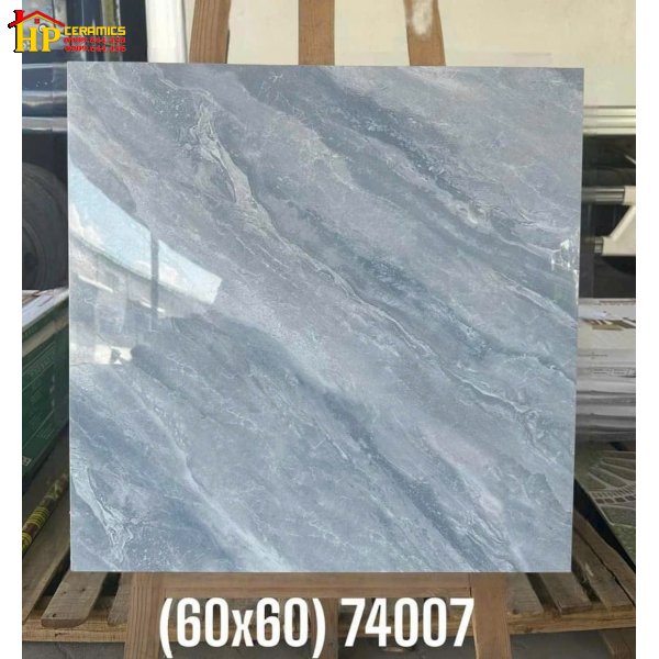 GẠCH LÁT NỀN 60X60 VÂN ĐÁ XÉO XANH 74007 CAO CẤP GIÁ RẺ