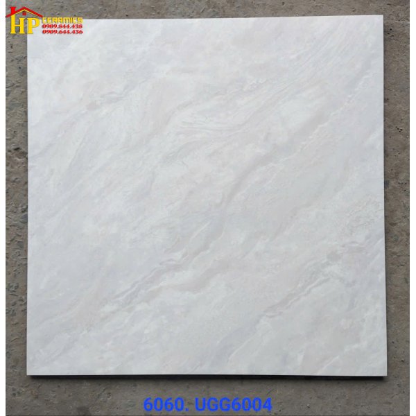 GẠCH LÁT NỀN 60X60 VÂN ĐÁ XÉO XÁM 6004 CAO CẤP GIÁ RẺ