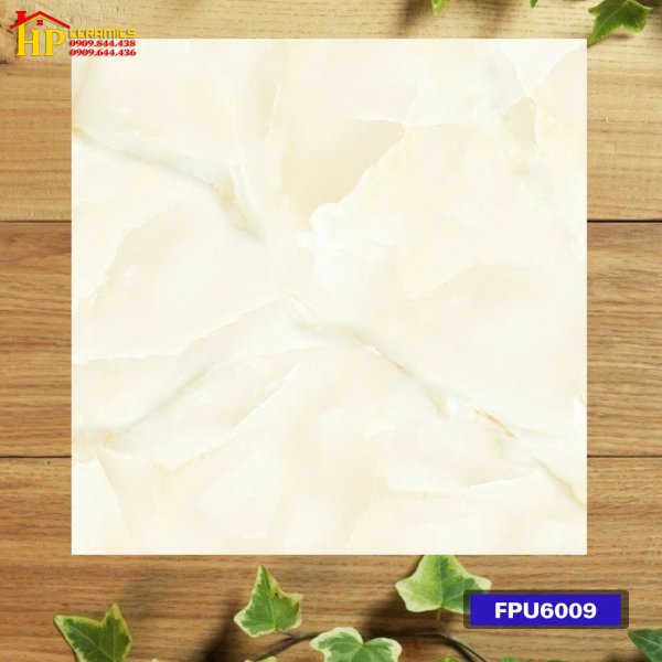 GẠCH LÁT NỀN 60X60 VÂN ĐÁ VÀNG 6009 CAO CẤP GIÁ RẺ