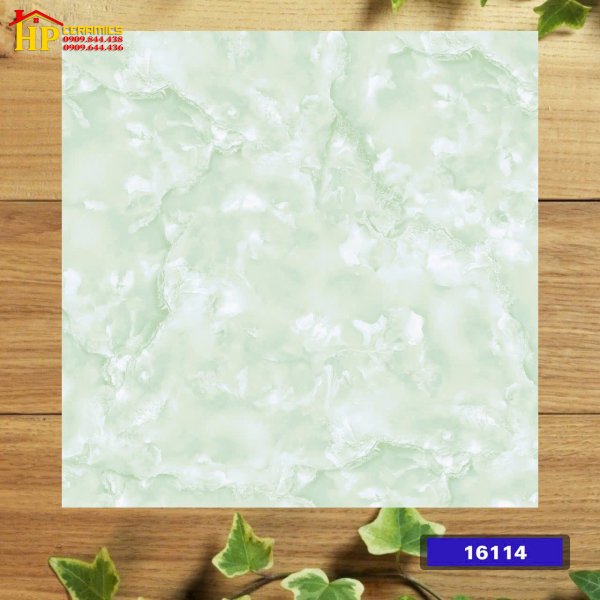 GẠCH LÁT NỀN 60X60 VÂN MÂY XANH NGỌC 16114 CAO CẤP GIÁ RẺ