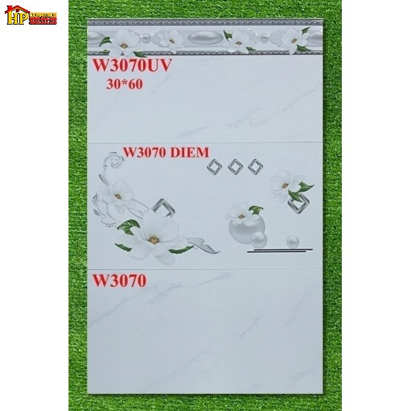 GẠCH ỐP TƯỜNG 30X60 TRẮNG VÂN KHÓI 3070 CAO CẤP GIÁ RẺ
