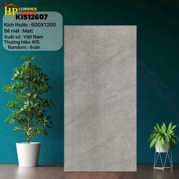 GẠCH LÁT NỀN 60X120 VÂN ĐÁ XÉO XÁM MATT 12607 CAO CẤP GIÁ RẺ