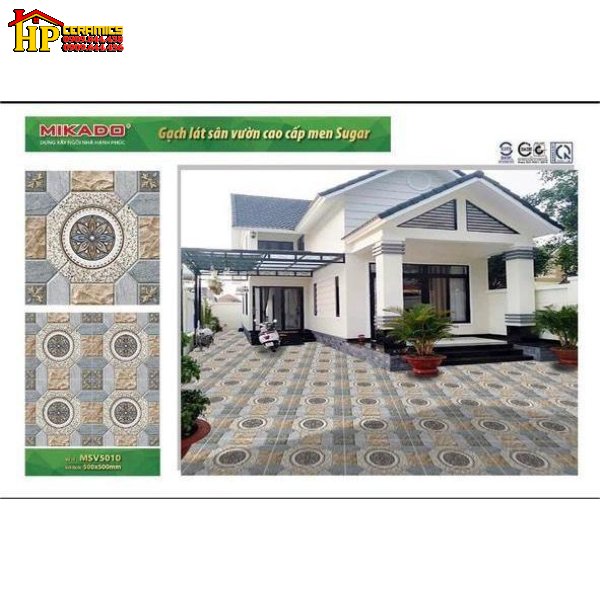 GẠCH LÁT SÂN VƯỜN 50X50 HOA VĂN CỔ ĐIỂN 5010 CAO CẤP GIÁ RẺ