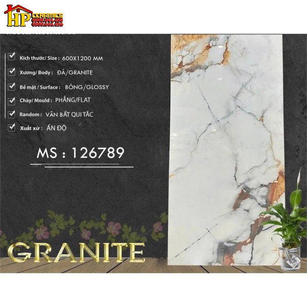 GẠCH LÁT NỀN 60X120 VÂN ĐÁ MARBLE 126789 CAO CẤP GIÁ RẺ