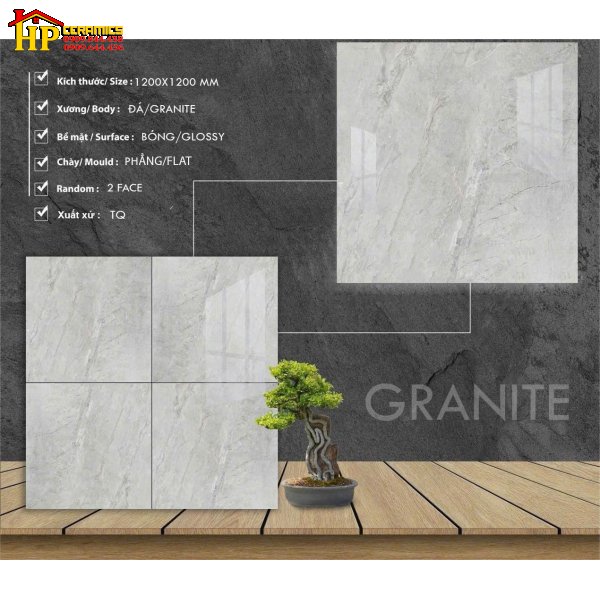 GẠCH LÁT NỀN 120X120 VÂN ĐÁ MARBLE XÁM NHẬP KHẨU CAO CẤP