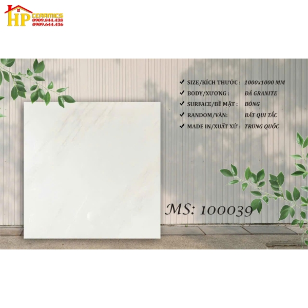 GẠCH LÁT NỀN 100X100 VÂN MÂY VÀNG KEM LỢT 100039 NHẬP KHẨU CAO CẤP