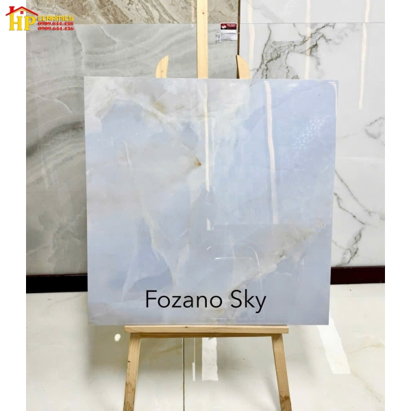 GẠCH LÁT NỀN 80X80 VÂN ĐÁ XANH BIỂN FOZANO SKY CAO CẤP GIÁ RẺ