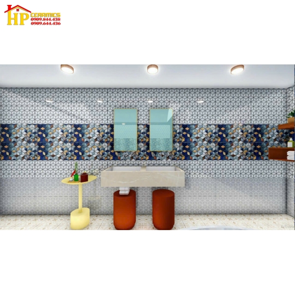 GẠCH TRANG TRÍ 30X60 LỤC GIÁC ĐA SẮC 39304 CAO CẤP GIÁ RẺ