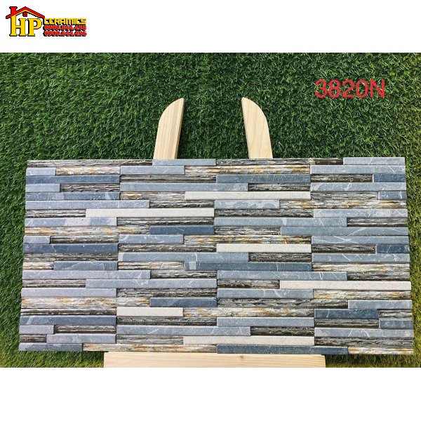 GẠCH TRANG TRÍ 30X60 ĐA MÀU SẮC HỌA TIẾT ĐÁ GHÉP 3D NHẬP KHẨU CAO CẤP