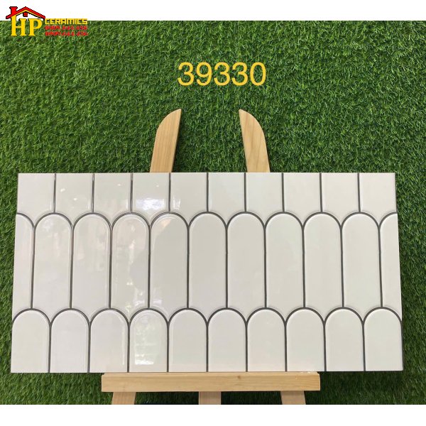 GẠCH TRANG TRÍ 30X60 LÔNG VŨ TRẮNG 39330 CAO CẤP GIÁ RẺ