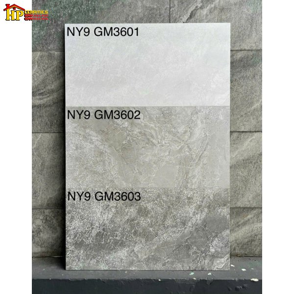 GẠCH ỐP TƯỜNG 30X60 VÂN ĐÁ XÁM ĐẬM LỢT GM3601 CAO CẤP GIÁ RẺ