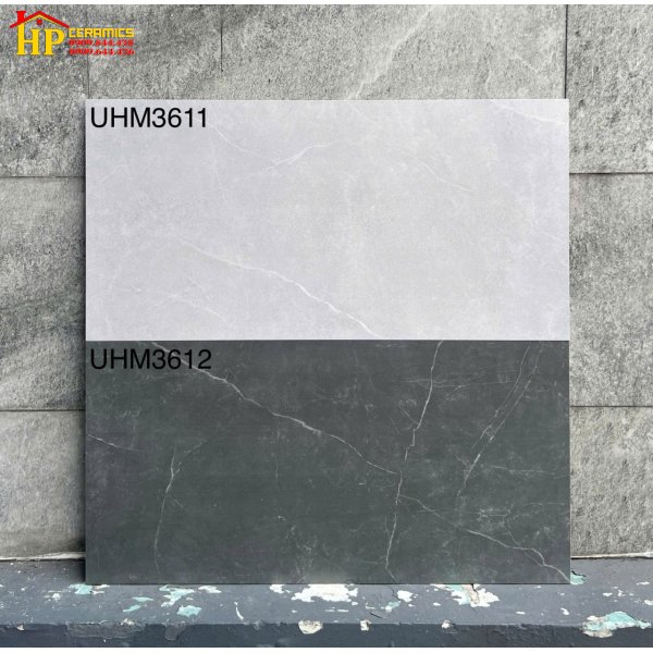 GẠCH ỐP TƯỜNG 30X60 VÂN ĐÁ CHỈ XÁM ĐẬM LỢT UHM3611 CAO CẤP GIÁ RẺ