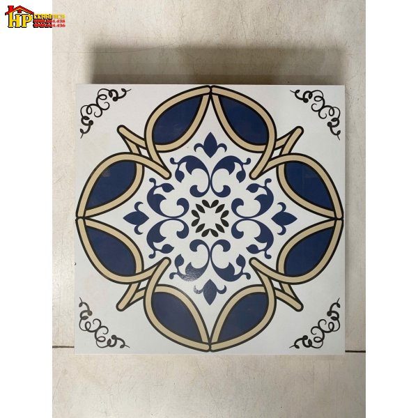 GẠCH LÁT NỀN TOLEL 30X30 HOA VĂN BÔNG XANH 19 CAO CẤP GIÁ RẺ