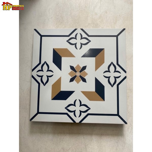 GẠCH LÁT NỀN TOLEL 30X30 HOA VĂN BÔNG XANH VÀNG 18 CAO CẤP GIÁ RẺ