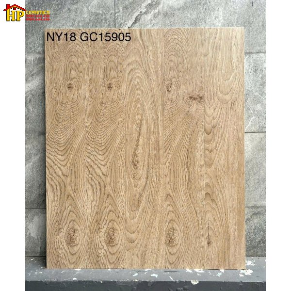 GẠCH GIẢ GỖ 15X90 VÂN GỖ SỒI NY18GC15905 CAO CẤP GIÁ RẺ