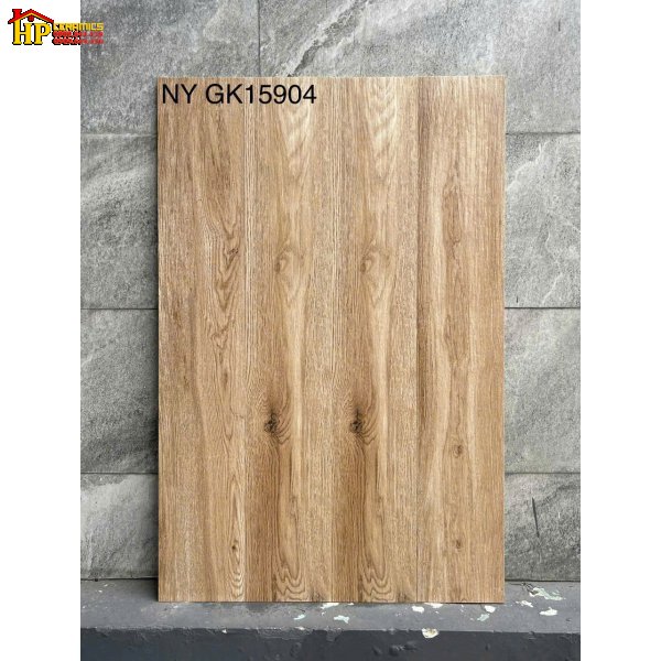 GẠCH GIẢ GỖ 15X90 VÂN GỖ SỒI NÂU SÁNG GK15904 CAO CẤP GIÁ RẺ