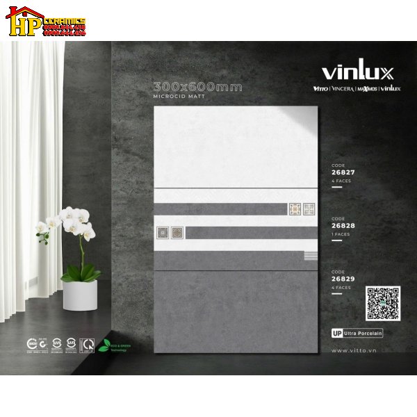 GẠCH ỐP TƯỜNG 30X60 VÂN ĐÁ XÁM MARBLE ĐẬM LỢT ĐIỂM SỌC CÁ  TÍNH MỜ 26827 CAO CẤP GIÁ RẺ