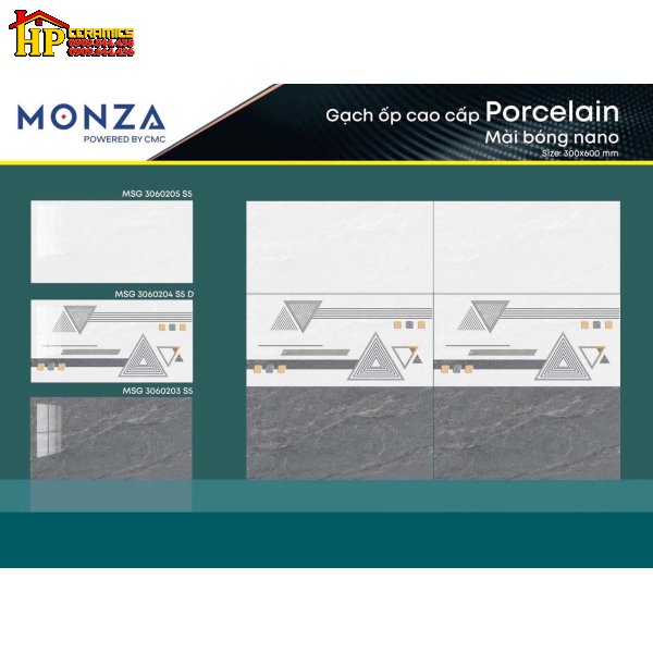 GẠCH ỐP TƯỜNG 30X60 VÂN MÂY XÁM ĐẬM LỢT ĐIỂM TAM GIÁC GHÉP SIÊU BÓNG 205S5 CAO CẤP GIÁ RẺ