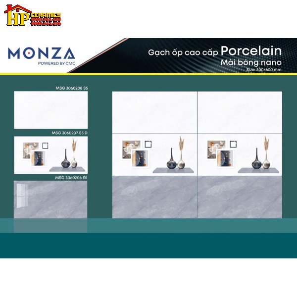 GẠCH ỐP TƯỜNG 30X60 VÂN MÂY XÁM ĐẬM LỢT ĐIỂM KHUNG HÌNH SIÊU BÓNG 3060208S5 CAO CẤP GIÁ RẺ