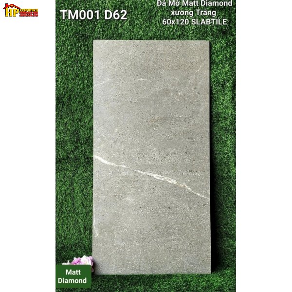 GẠCH LÁT NỀN 60X120 VÂN ĐÁ XÁM XI MĂNG TM001D62 CAO CẤP GIÁ RẺ