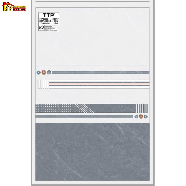 GẠCH ỐP TƯỜNG 40X80 VÂN ĐÁ XÁM ĐẬM LỢT ĐIỂM SỌC CÁ TÍNH 48606 CAO CẤP GIÁ RẺ
