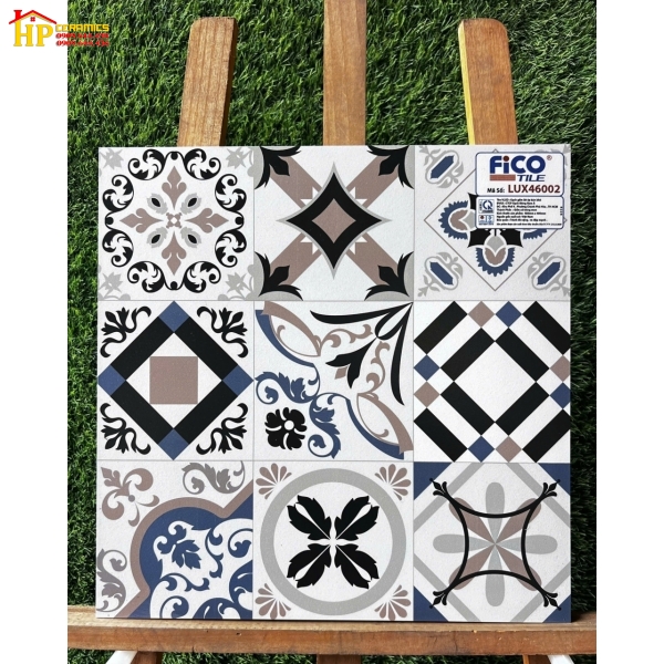 GẠCH BÔNG 40X40 GIẢ CỔ BÔNG 46002 CAO CẤP GIÁ RẺ
