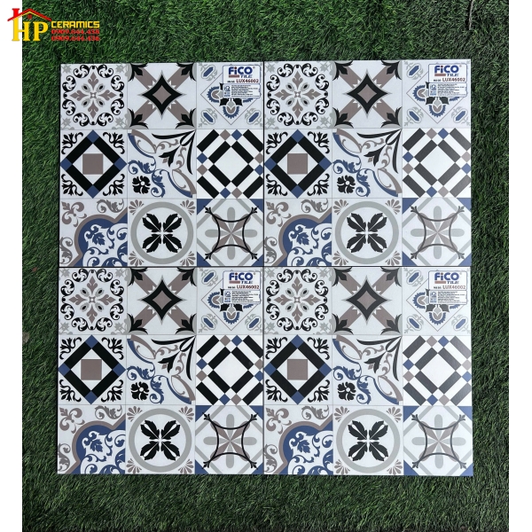 GẠCH BÔNG 40X40 GIẢ CỔ BÔNG 46002 CAO CẤP GIÁ RẺ