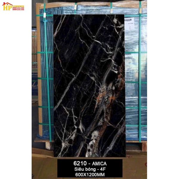 GẠCH LÁT NỀN 60X120 ĐEN VÂN TRẮNG NÂU 6210 NHẬP KHẨU CAO CẤP