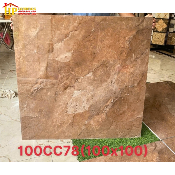 GẠCH LÁT NỀN 100X100 VÂN ĐÁ HỔ PHÁCH 100CC78 CAO CẤP 