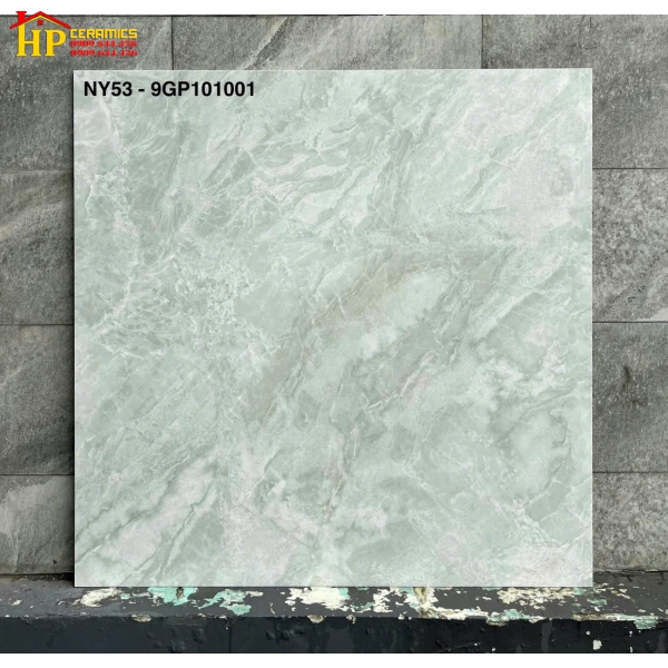 GẠCH LÁT NỀN 100X100 VÂN ĐÁ XÁM XANH NGỌC  9GP101001 CAO CẤP