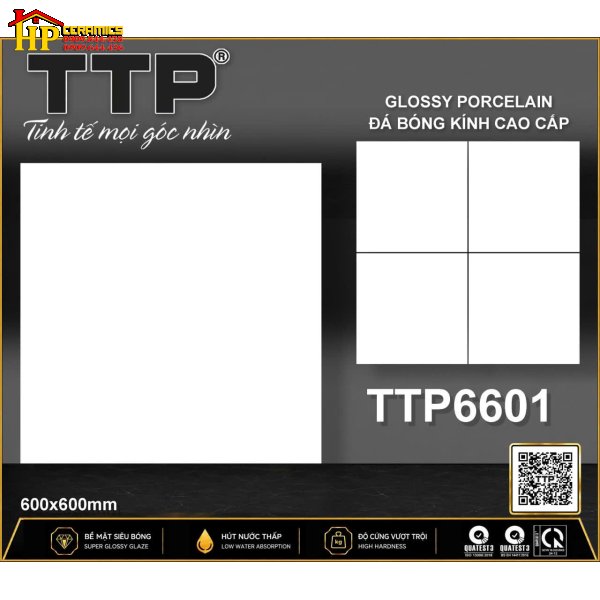 GẠCH LÁT NỀN 60X60 SẮC MÀU TRẮNG TRƠN CAO CẤP GIÁ RẺ