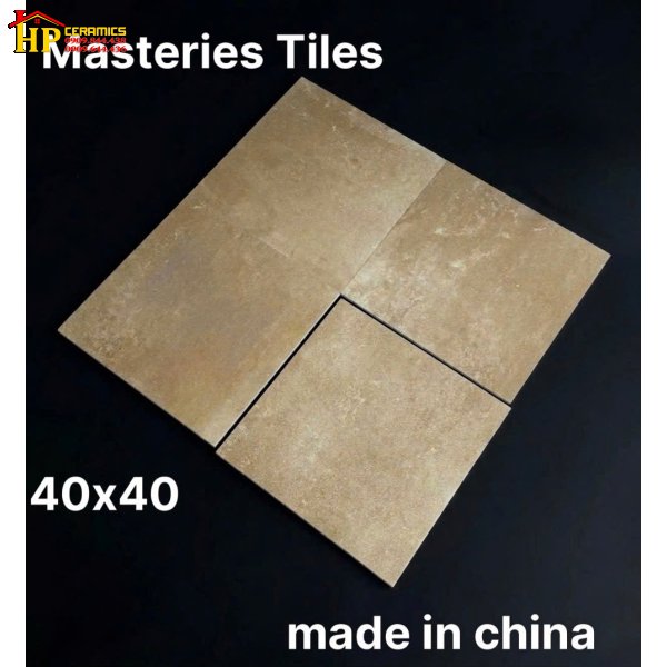 GẠCH TRANG TRÍ 40X40 TONE MÀU NÂU ĐẤT HIỆU ỨNG TRAVERTINE NHẬP KHẨU CAO CẤP