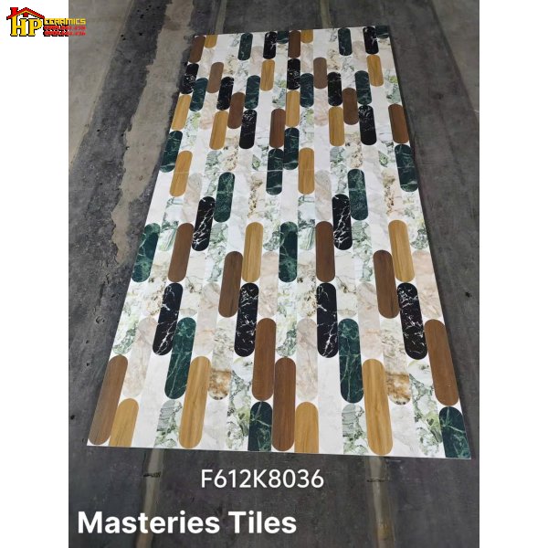 GẠCH TRANG TRÍ 60X120 ĐA SẮC MÀU HỌA TIẾT HÌNH HỌC BO TRÒN ĐAN XEN NHẬP KHẨU CAO CẤP