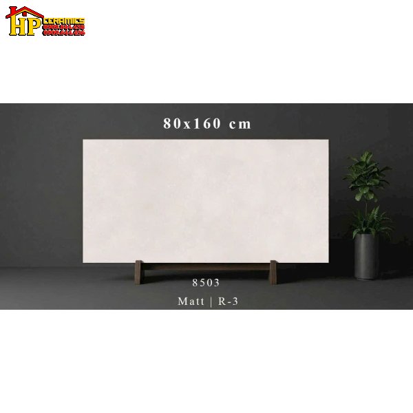 GẠCH LÁT NỀN 80X160 MÀU TRẮNG KEM SỮA HỌA TIẾT GIẢ XI MĂNG MỊN NHẬP KHẨU CAO CẤP