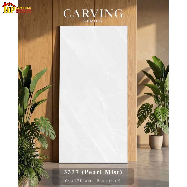 GẠCH LÁT NỀN 60X120 SẮC TRẮNG MỜ VÂN ĐÁ NHẸ NHÀNG NHƯ MÂY KHÓI NHẬP KHẨU CAO CẤP