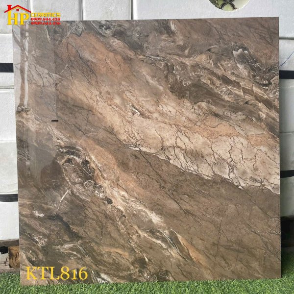 GẠCH LÁT NỀN 80X80 SẮC MÀU NÂU SOCOLA HỌA TIẾT VÂN ĐÁ MARBLE CHẠY CHÉO NHẬP KHẨU CAO CẤP